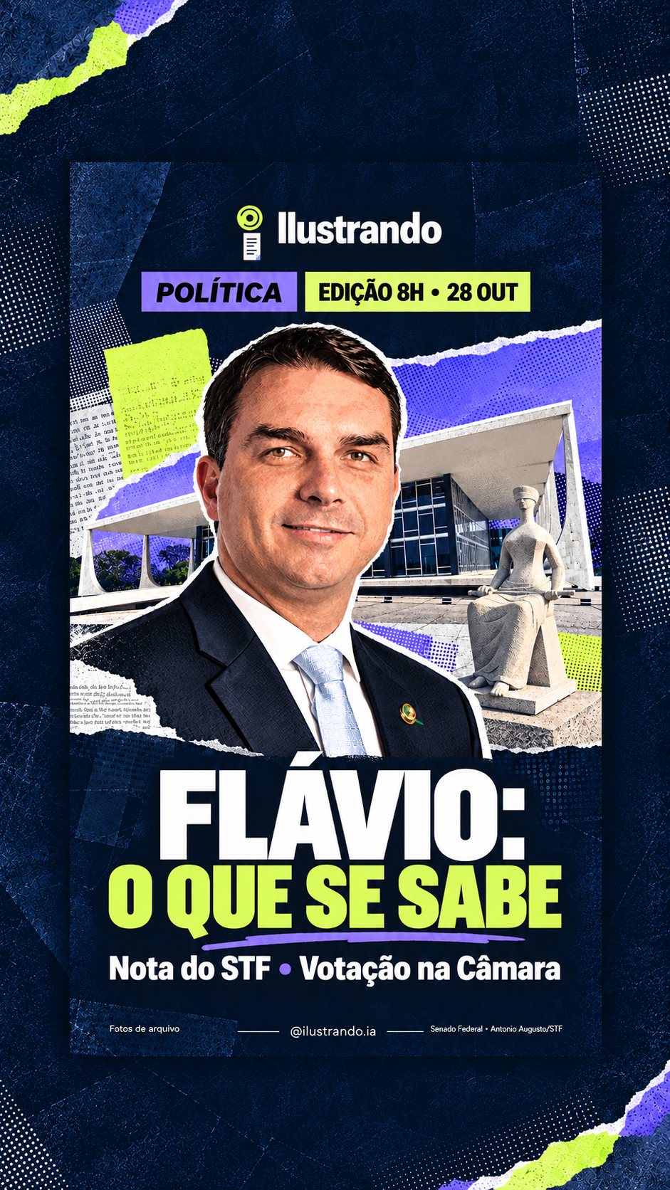 Capa original: Flávio: o que se sabe